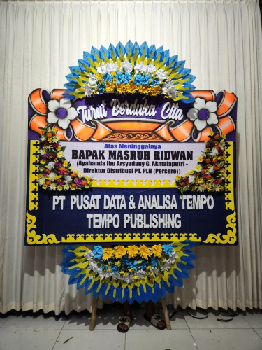 Bunga Papan Duka Cita