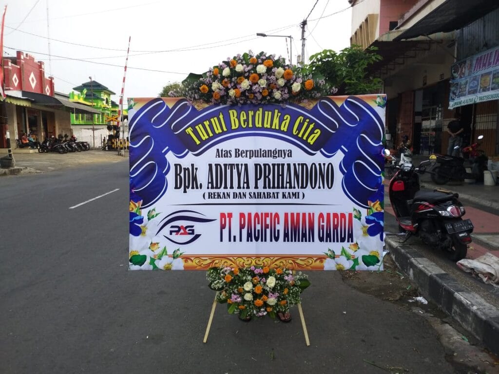 Model Bunga Duka Blitar Jawa Timur