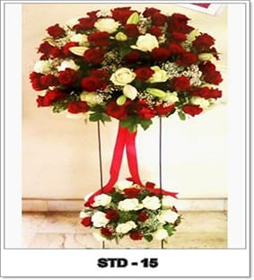 Tips membuat Bunga Standing