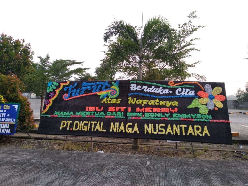 Toko Bunga di Nirvana Palembang
