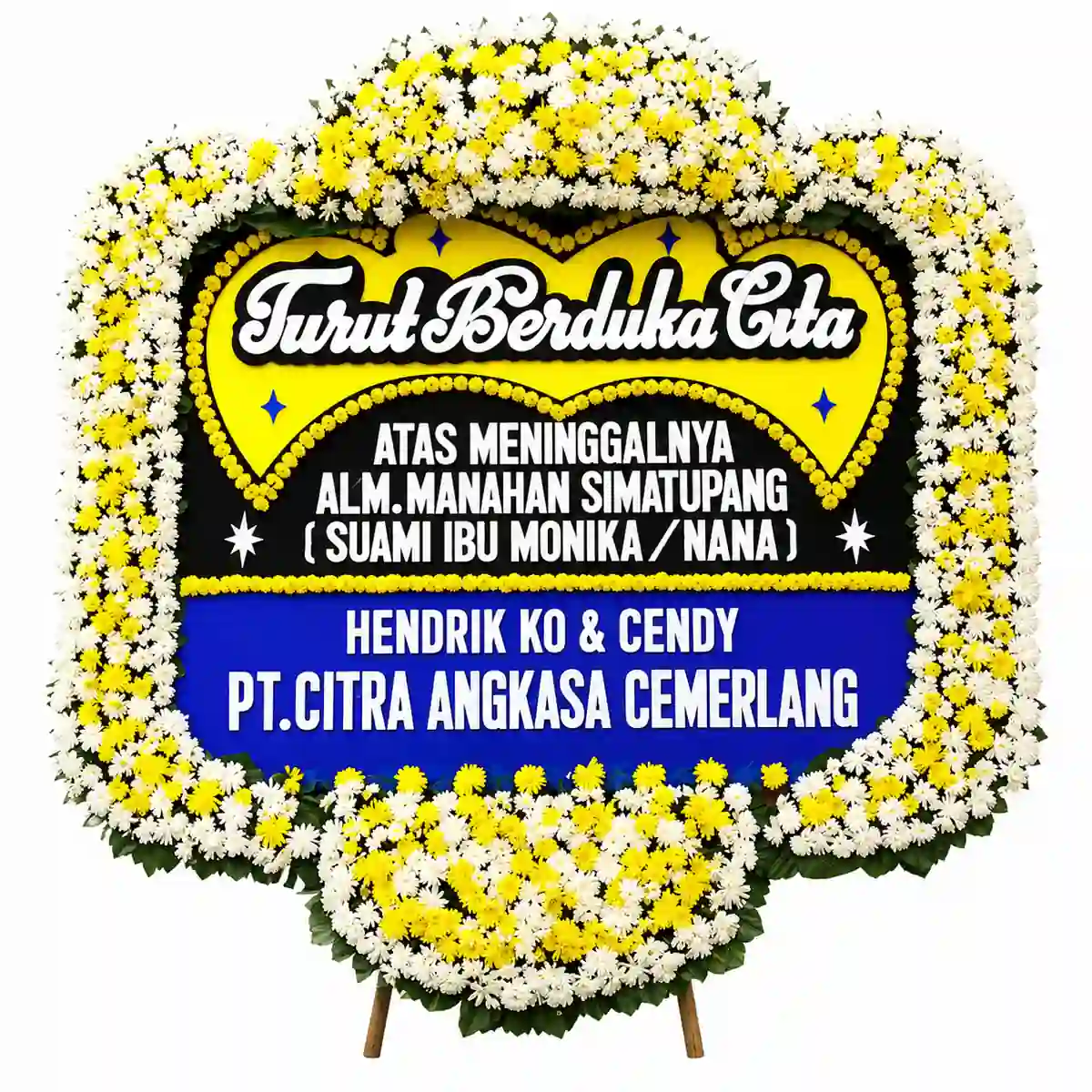 Toko Bunga Terbaik di Rumah Duka Heaven Pluit Jakarta Bunga Papan Duka Cita