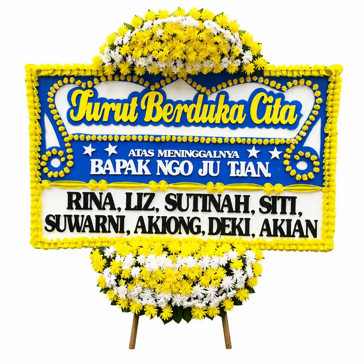 Toko Bunga Terbaik di Rumah Duka Heaven Pluit Jakarta Bunga Papan Duka Cita