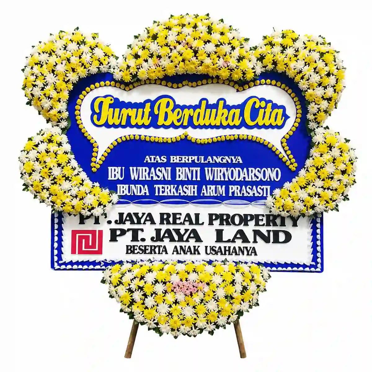 Toko Bunga Terbaik di Rumah Duka Heaven Pluit Jakarta Bunga Papan Duka Cita
