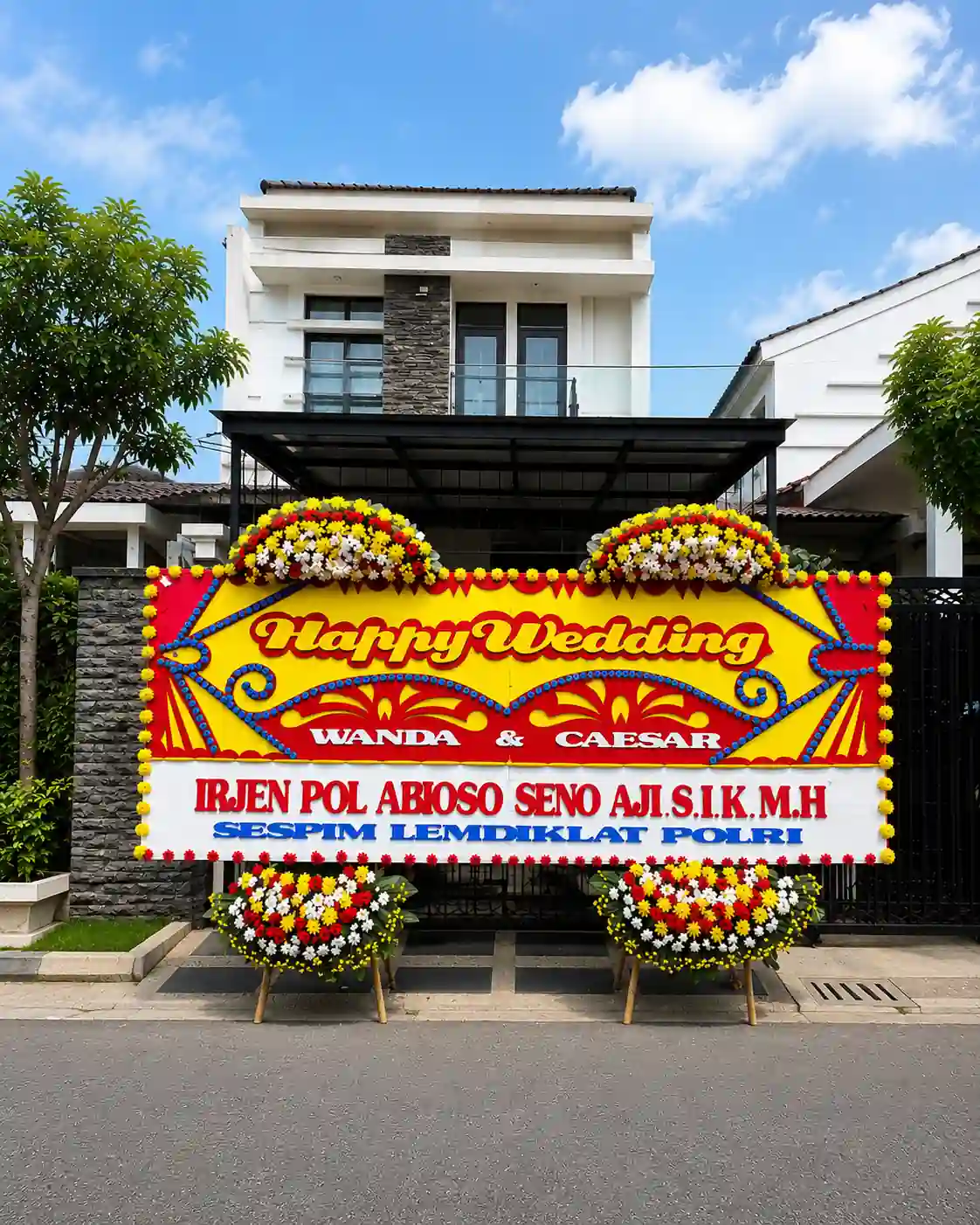 Bunga Papan Selamat dan Sukses