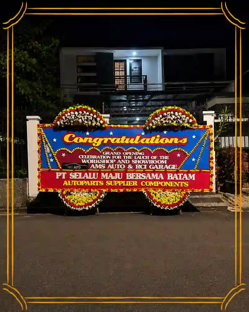Bunga Papan Selamat dan Sukses