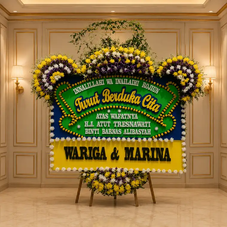 Bunga Papan Duka Cita
