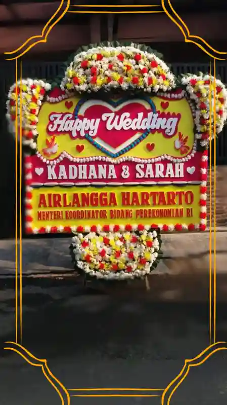 Toko Bunga Kelapa Gading Jakarta Utara Bunga Papan Pernikahan