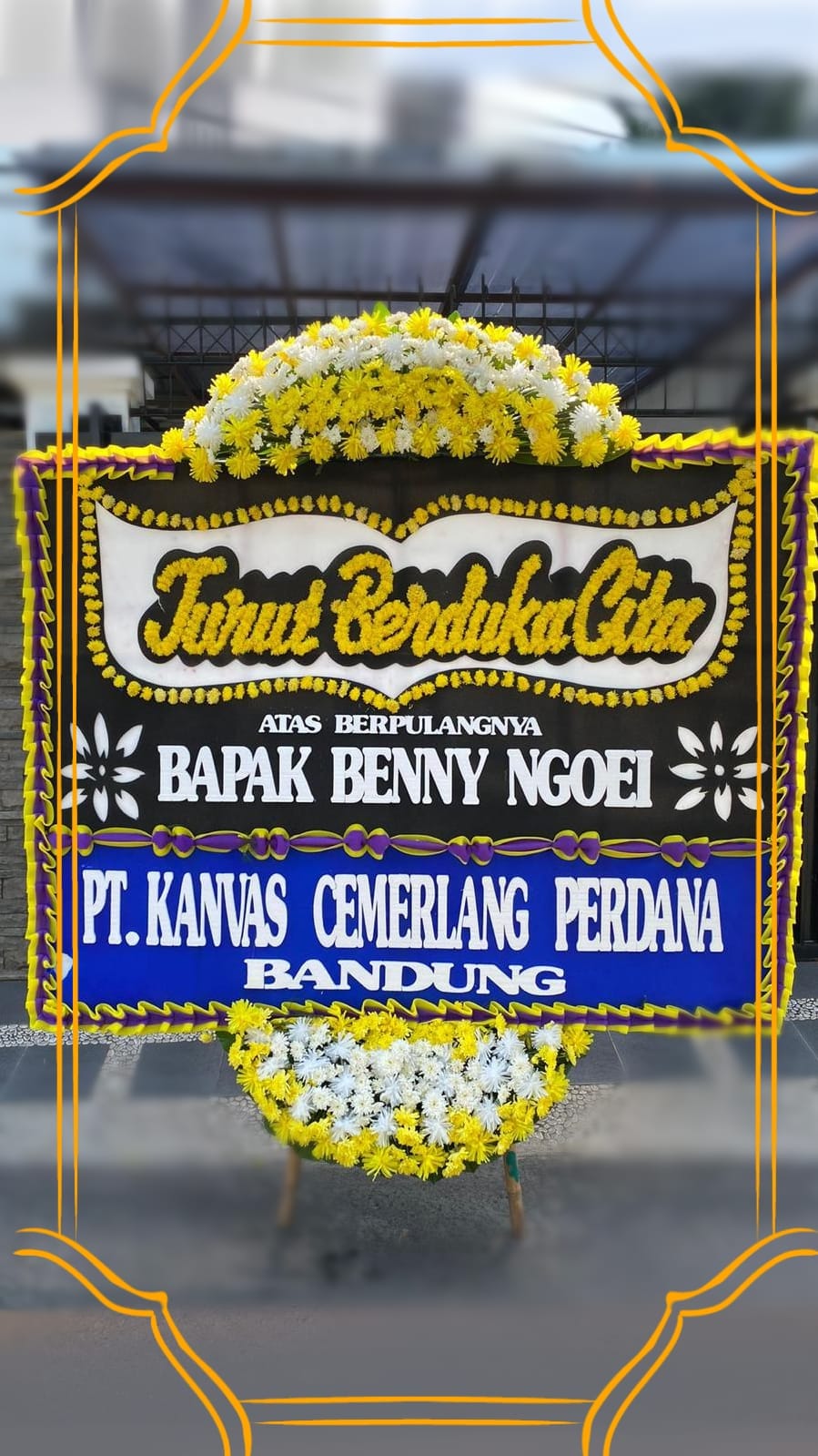 Bunga Papan Duka Cita