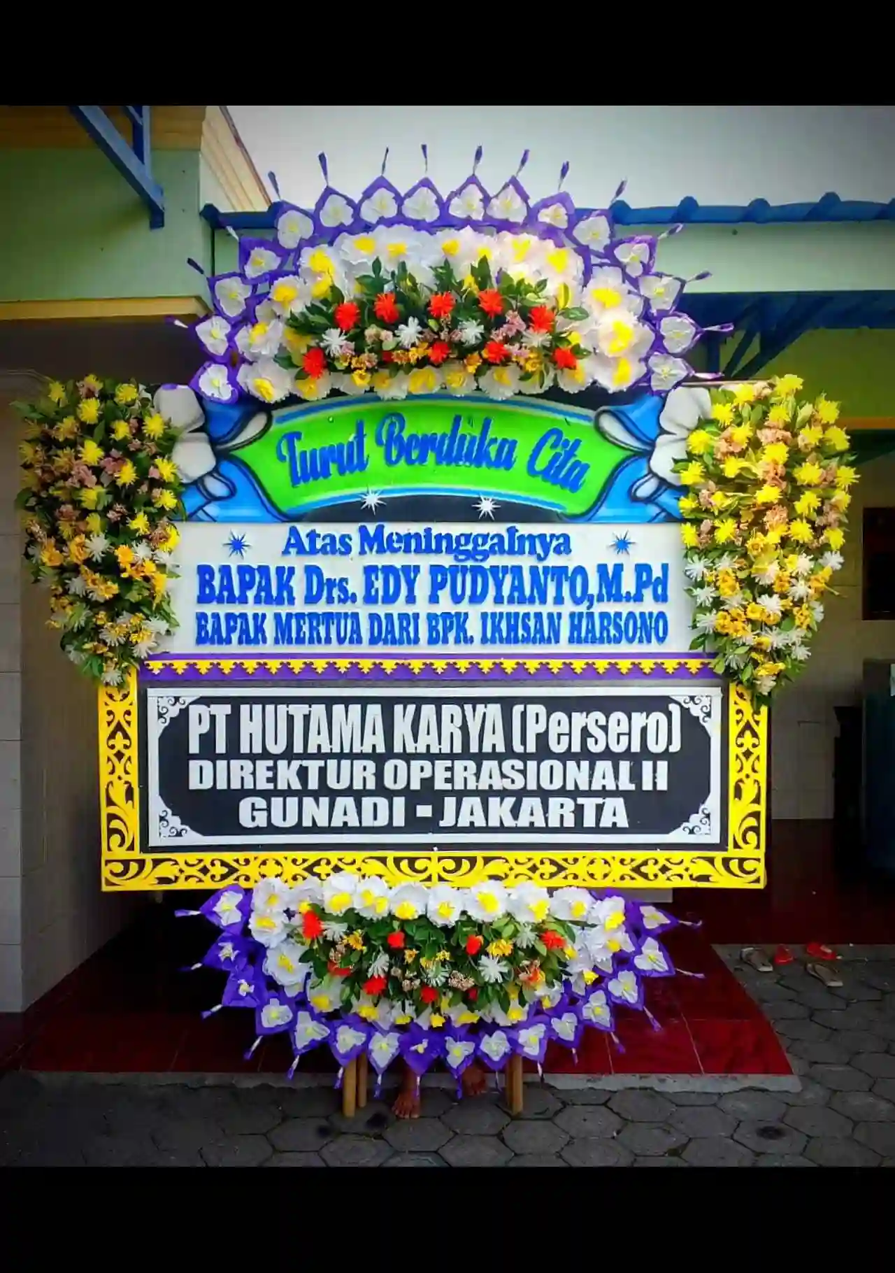 Bunga Papan Duka Cita Thiong Ting 3